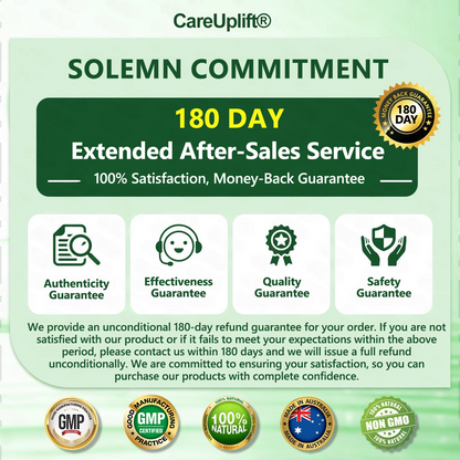 Limited to 10 boxes 🌟 careuplift®—Exclusive 30% discount, achieve your weight loss goals! A rare opportunity — won't be available again until next year, don’t miss out! 180-day money-back guarantee, full refund with no risk!