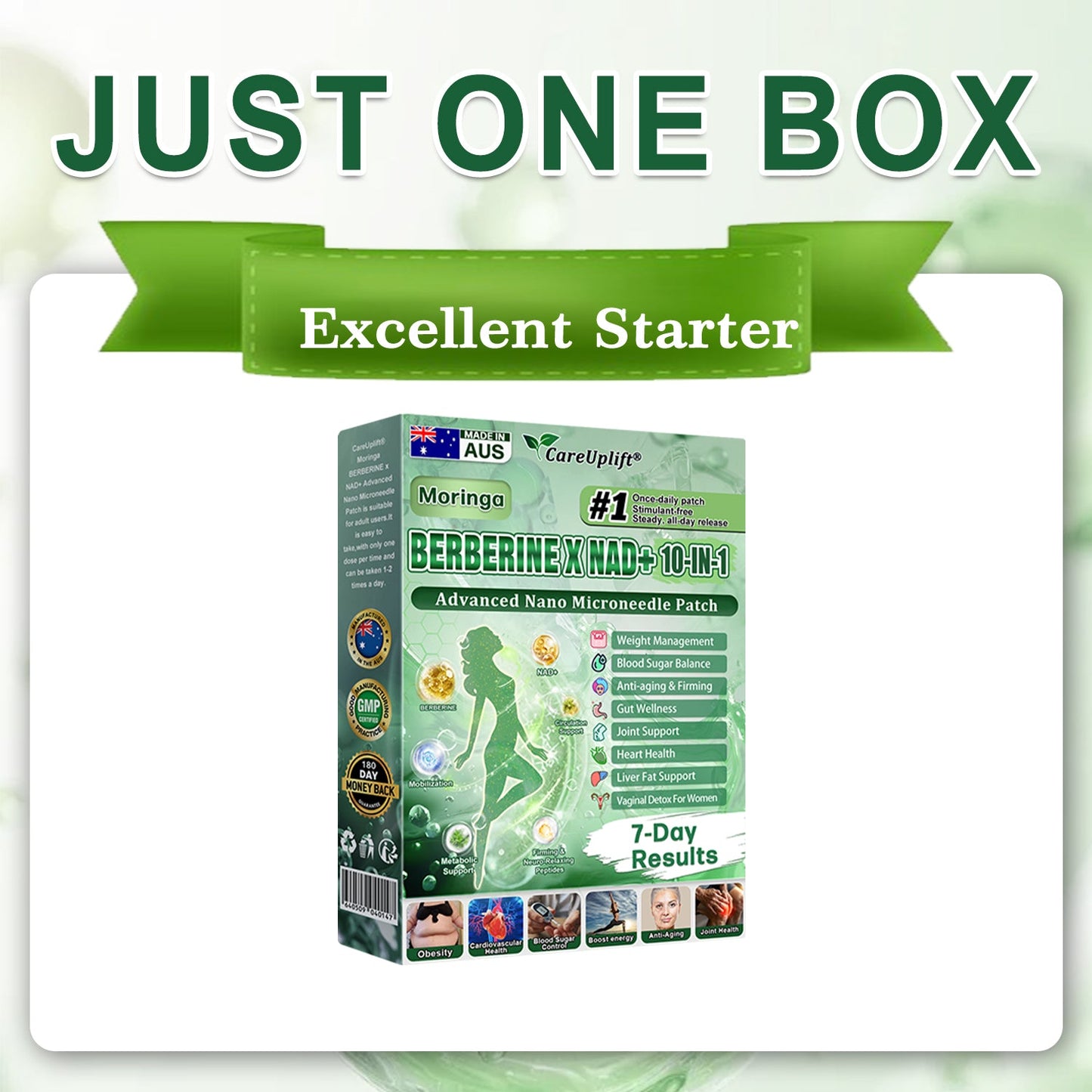 Limited to 10 boxes 🌟 careuplift®—Exclusive 30% discount, achieve your weight loss goals! A rare opportunity — won't be available again until next year, don’t miss out! 180-day money-back guarantee, full refund with no risk!
